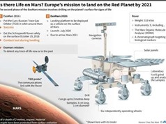 Lên sao Hỏa, tàu do thám hạ cánh ở đâu?