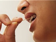 Thói quen tai hại khi xỉa răng bằng tăm