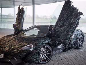 McLaren giới thiệu tùy chọn Feather Wrap độc đáo cho siêu xe 570GT