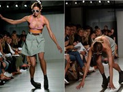 Clip: Những pha “vồ ếch” siêu hài hước của người mẫu trên sàn catwalk
