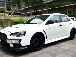 Mitsubishi Lancer Evo - sedan thể thao hàng hiếm tại Việt Nam