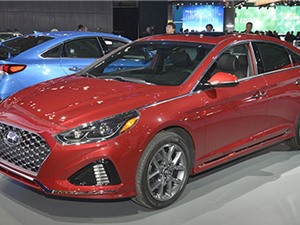 Hyundai Sonata 2018 - đối thủ xứng tầm của Toyota Camry 