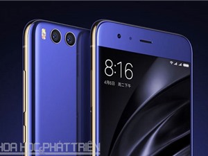 Xiaomi trình làng Mi 6: Chip Snapdragon 835, RAM 6 GB, camera kép