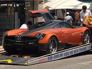 XE “HOT” NHẤT TRONG NGÀY (25/4): Minh Nhựa đưa Pagani Huayra 80 tỷ đồng đi bấm biển số ở TP.HCM