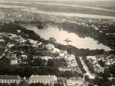 Những bức ảnh cực hiếm về Hà Nội thời thuộc địa nhìn từ trên không