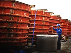 Những loại thùng đặc biệt dùng để ủ nước mắm Phan Thiết