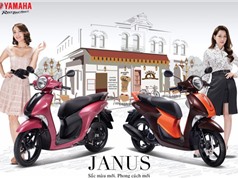 Yamaha bổ sung 2 màu sắc thời thượng cho xe Janus, giá không đổi