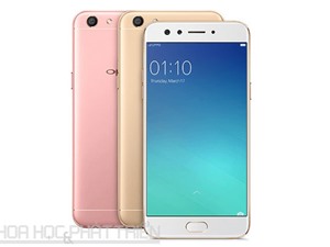 Oppo F3 ra mắt ở Việt Nam: 2 camera selfie, RAM 4 GB, giá 7,49 triệu 