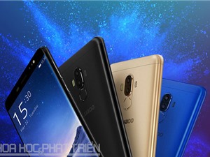 Cận cảnh smartphone cảm biến vân tay, camera kép, giá gần 2 triệu đồng