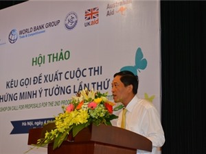 Tìm kiếm các ý tưởng xuất sắc giúp Việt Nam ứng phó với biến đổi khí hậu