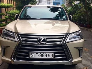 Bộ sưu tập Lexus LX570 biển số 'khủng' của đại gia Việt