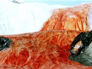 "Khám phá" thác máu mang bí ẩn trăm năm ở Nam Cực