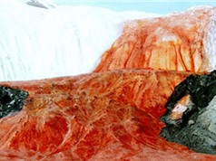 "Khám phá" thác máu mang bí ẩn trăm năm ở Nam Cực