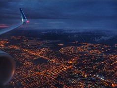 Chùm ảnh trái đất kỳ vĩ qua ảnh chụp của du khách từ cửa sổ máy bay