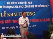 Khai trương văn phòng giới thiệu sản phẩm của nhà khoa học nữ