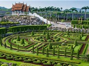 Vẻ đẹp vườn thực vật Nong Nooch ở Thái Lan