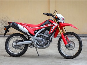 Honda CRF250L bản 2017 giá 8.500 USD đầu tiên về Việt Nam