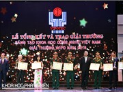 Trao Giải thưởng Sáng tạo khoa học và công nghệ Việt Nam 2016