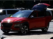 Hyundai Kona - đối thủ mới của Mazda CX-3 lần đầu lộ diện