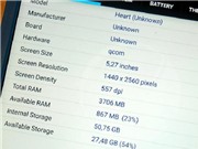 "Vén màn" thông số kỹ thuật của Nokia 9
