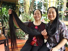 Chiêm ngưỡng mái tóc dài nhất Việt Nam đen óng mượt mà