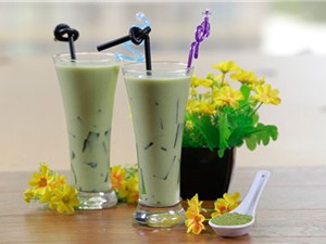 Hướng dẫn pha chế trà sữa thạch matcha giải khát ngày Hè