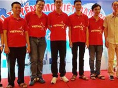 Cả 6 thí sinh của Việt Nam đều đoạt giải Olympic Tin học Châu Á năm 2017