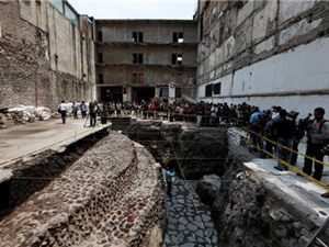 Phát hiện dấu tích của bộ tộc ăn thịt người tại thủ đô Mexico