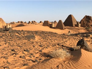 Hàng trăm kim tự tháp "ẩn mình" ở Sudan