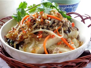 Hướng làm món bánh đúc mặn dễ như trở bàn tay