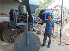 “Kỹ sư chân đất” chế tạo máy nông nghiệp đa năng