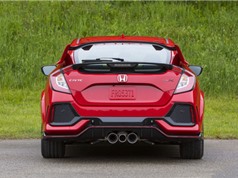 Vì sao Honda Civic Type R 2017 có tới 3 ống xả?