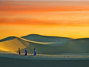 Vẻ quyến rũ của đồi cát đẹp bậc nhất Đông Nam Á ở ngay Việt Nam