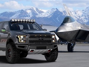 Siêu bán tải F-150 Raptor độ theo phong cách máy bay  F-22 Raptor