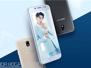 Cận cảnh smartphone selfie của Samsung vừa lên kệ tại Việt Nam