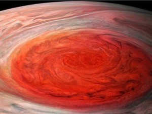 NASA công bố ảnh siêu bão Vết đỏ lớn trên sao Mộc