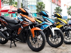 Người Việt tiêu thụ hơn 1,5 triệu xe máy trong nửa đầu 2017