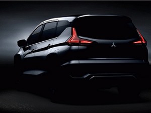 Mẫu MPV mới của Mitsubishi lộ diện trước ngày ra mắt