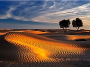 “Lạc trôi” vào sa mạc đẹp nhất thế giới ở châu Á