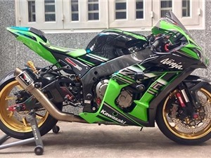 Dân chơi Việt chi 200 triệu độ siêu môtô Kawasaki ZX-10R