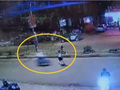 Clip: Chạy sang đường, cô gái bị tông chấn thương sọ não tại Đăk Lăk