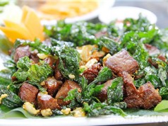 Thịt trâu lá trơng - nét hấp dẫn trong văn hóa ẩm thực Quảng Trị