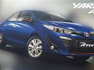 Toyota chuẩn bị ra mắt xe Yaris sedan 