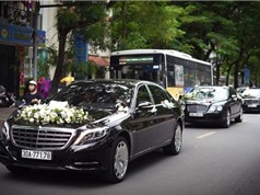"Soi" dàn siêu xe sang trăm tỷ rước dâu tại Hà Nội