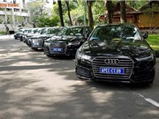 "Ngắm" dàn xe sang Audi Apec 2017 tiền tỷ tại Sài Gòn
