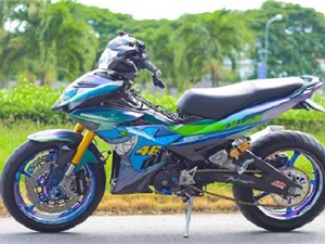 Yamaha Exciter 150 độ phụ kiện môtô 1000cc tại Cần Thơ