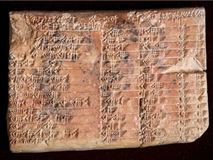 Giải mã thành công bảng lượng giác cổ nhất thế giới của người Babylon