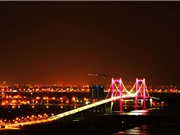 Ấn tượng với cây cầu treo dây võng dài nhất Việt Nam