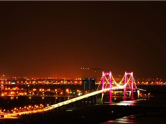 Ấn tượng với cây cầu treo dây võng dài nhất Việt Nam