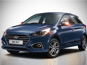 Hyundai Elite i20 bản nâng cấp lần đầu hé lộ với nhiều cải tiến mới